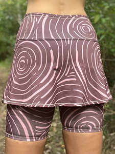 Solar Cycles Recycled Run Skort