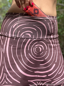 Solar Cycles Recycled Run Skort