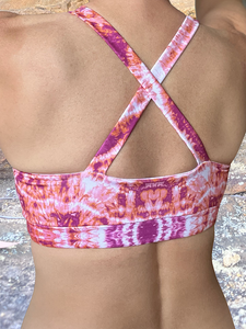 Sun Mandala Recycled Sports Bra