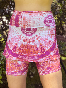 Sun Mandala Recycled Run Skort